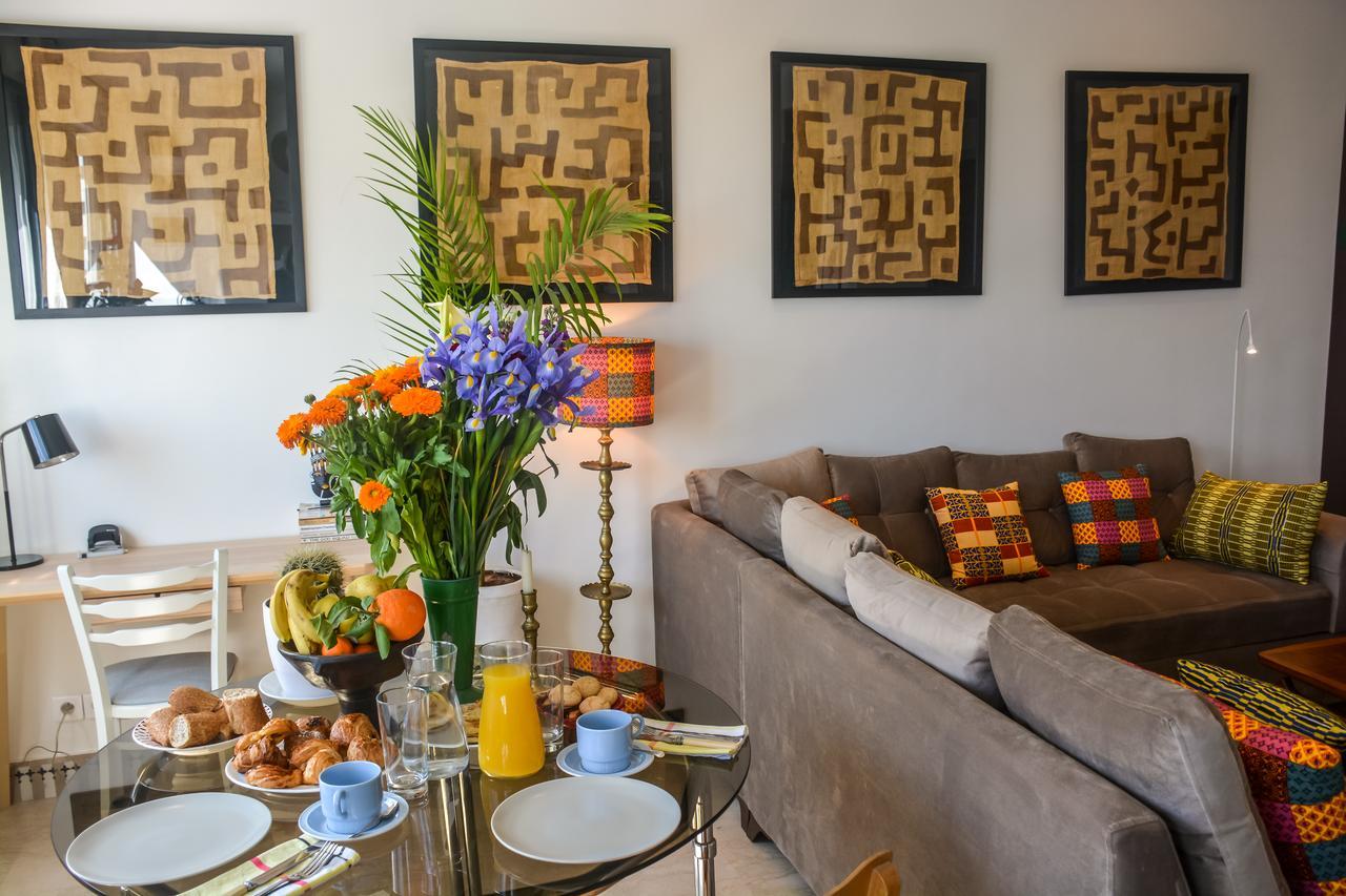 Appartement Moderne Moroccan/African Decoration Casablanca Buitenkant foto